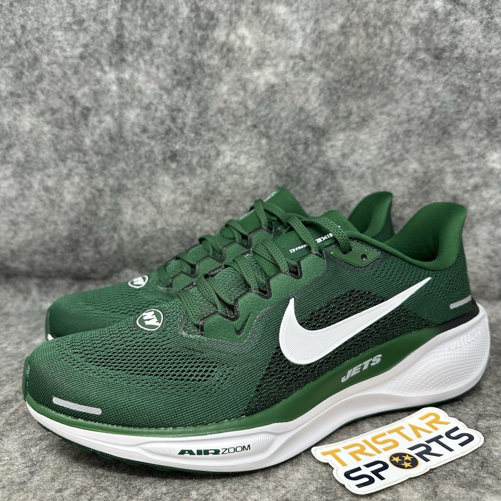 New York Jets Shoes Mens Size 11.5 Nike Zoom Pegasus 41 Running NFL FZ5089-300